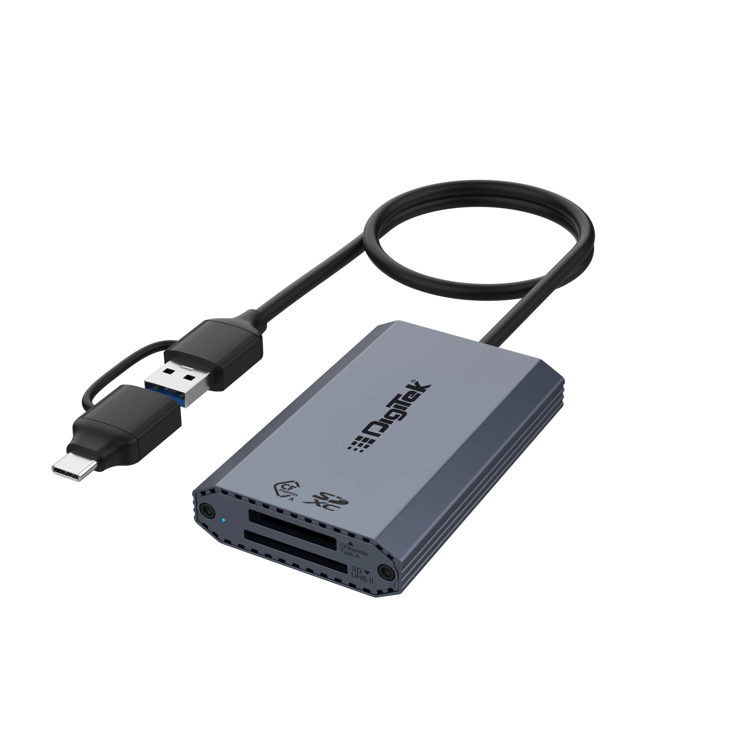 Digitek DCR-101 CFA 2-in-2 CF Express Type A & SDXC, USB 3.2 Card Reader - cambuy-lives Digitek DCR-101 CFA 2-in-2 CF Express Type A & SDXC, USB 3.2 Card Reader - cambuy-lives